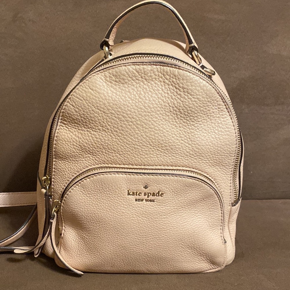 Kate Spade Jackson pebbled leather backpack